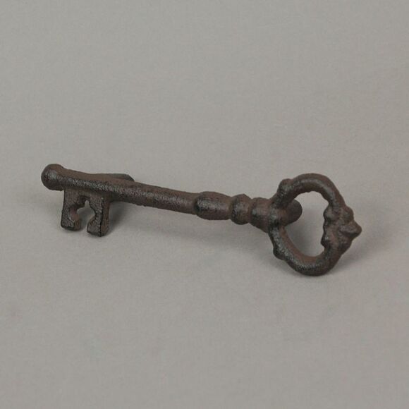 Set of 6 Cast Iron Antique Key Cabinet Handle Decorative Drawer Pull Home Decor - Picture 2 of 3